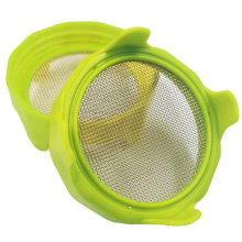 Yuming Easy Rinse & Drain Plastic Sprouting Lids for Wide Mouth Mason Jars